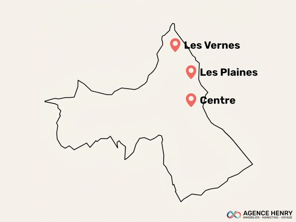 Carte des quartiers à éviter à Givors