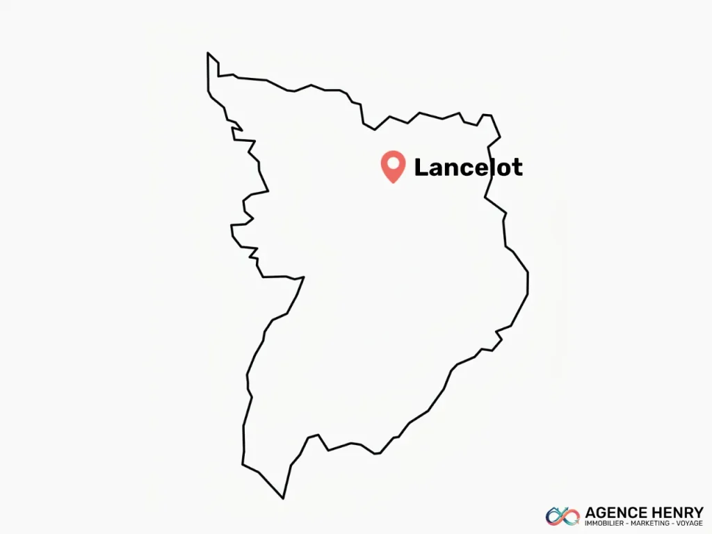 Carte de la seule zone sensible de Privas