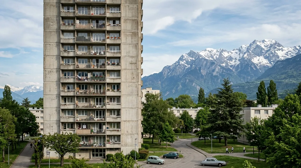 Immeubles du quartier Novel à Annecy