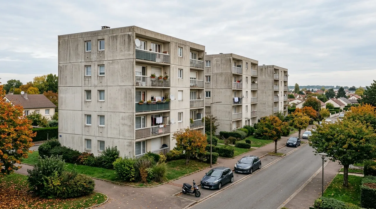 Immeubles des Quartiers Ouest à Montélimar