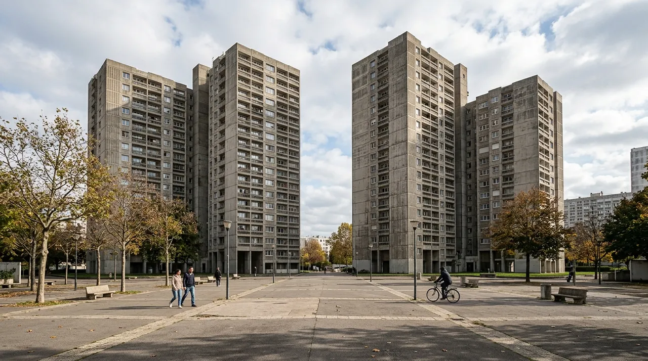 Tours HLM des Minguettes à Vénissieux