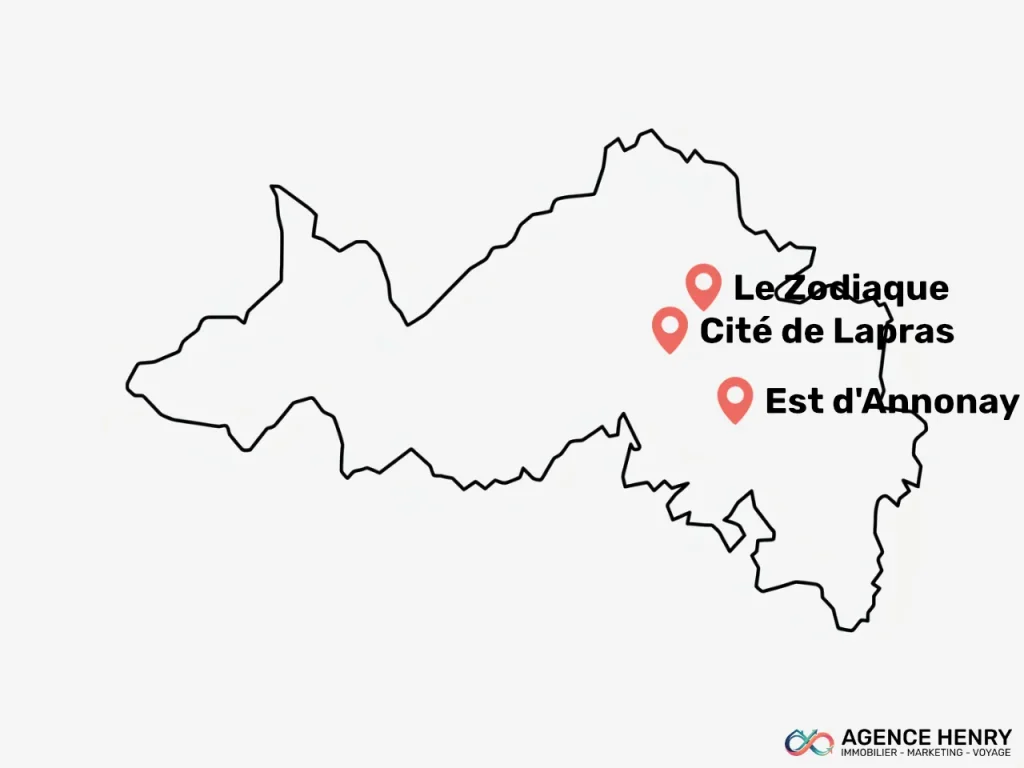 Les quartiers chauds à éviter à Annonay