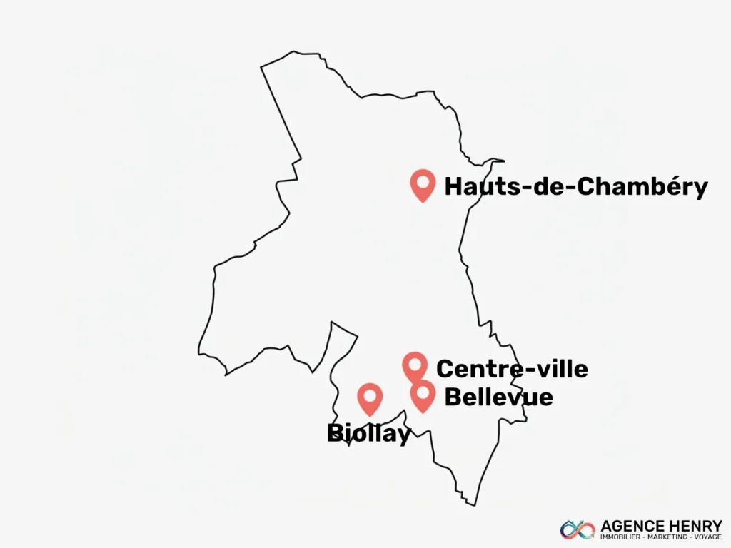 Les quartiers chauds à éviter à Chambéry